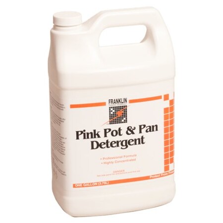 Franklin Cleaning Technology Pink Pot & Pan Detergent, Citrus Scent, 1 Gal. Bottle F216522-EA